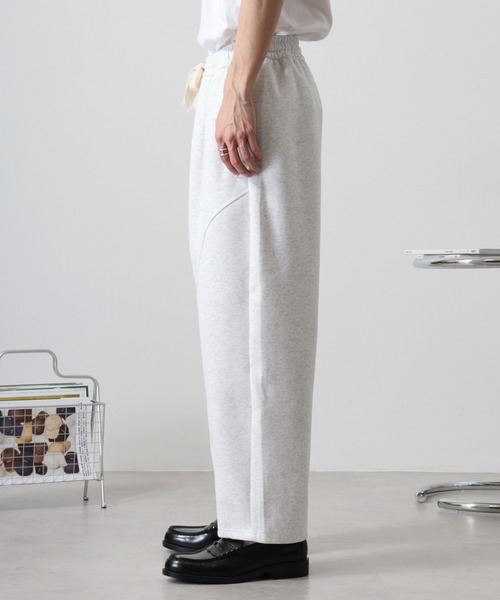 ユニセックス 無地スラックススウェットパンツ（スウェットパンツ）｜FUNALIVE（ファンアライブ）