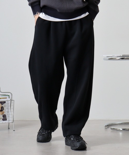 ユニセックス 無地スラックススウェットパンツ（スウェットパンツ）｜FUNALIVE（ファンアライブ）