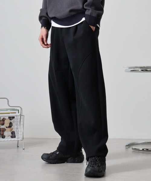 ユニセックス 無地スラックススウェットパンツ（スウェットパンツ）｜FUNALIVE（ファンアライブ）