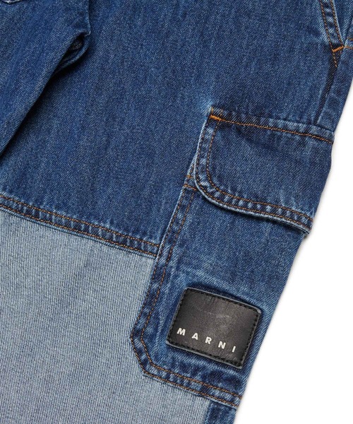MARNI（マルニ）の「MARNI(マルニ)Kids & Junior デニムパンツ（デニムパンツ・キッズ・ネイビー・14Y/12Y/8Y/10Y）」の5枚目の写真