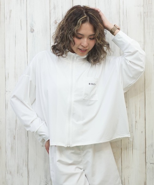 ROXY/ロキシージップアップラッシュガード/水陸両用/着るUVケア RLY251040