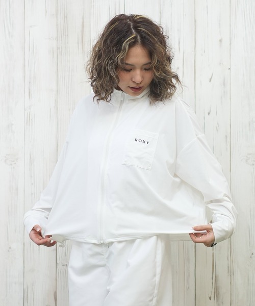ROXY/ロキシージップアップラッシュガード/水陸両用/着るUVケア RLY251040