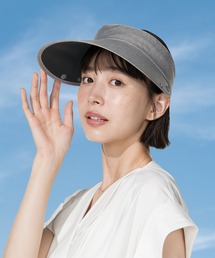 UVO（ウーボ）の「完全遮光100% 最強の日傘「UVO(ウーボ)」 UV 4wayサンバイザー レディース帽子 Wpc.（サンバイザー）」