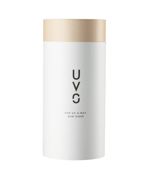 UVO(ウーボ)の「完全遮光100% 最強の日傘「UVO(ウーボ)」 UV 4wayサンバイザー レディース帽子 Wpc.(サンバイザー・レディース・ブラック/オフホワイト/ベージュ/グレー/サンドベージュ・FREE)」の12枚目の写真