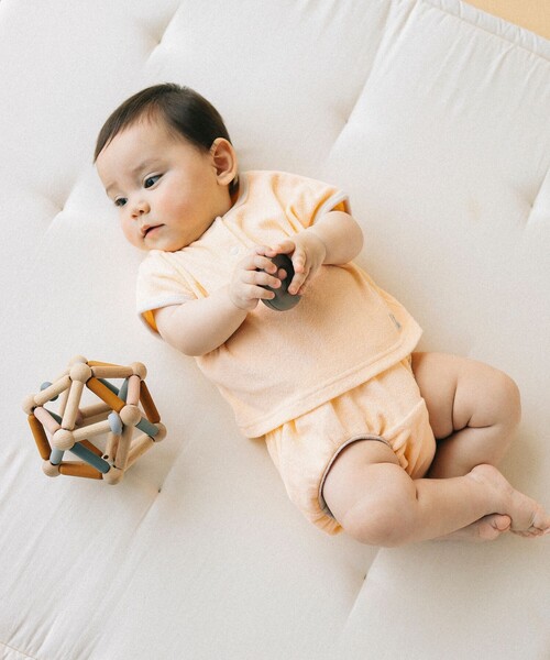 こども ビームス（コドモビームス）の「ベビー パイル ブルマ 2025（70～80cm）（その他パンツ・キッズ・オレンジ系その他4/グリーン系その他・70/80）」の10枚目の写真