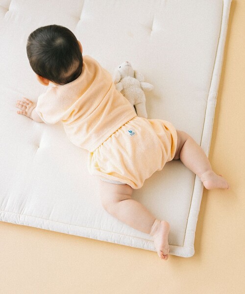 こども ビームス（コドモビームス）の「ベビー パイル ブルマ 2025（70～80cm）（その他パンツ・キッズ・オレンジ系その他4/グリーン系その他・70/80）」の12枚目の写真