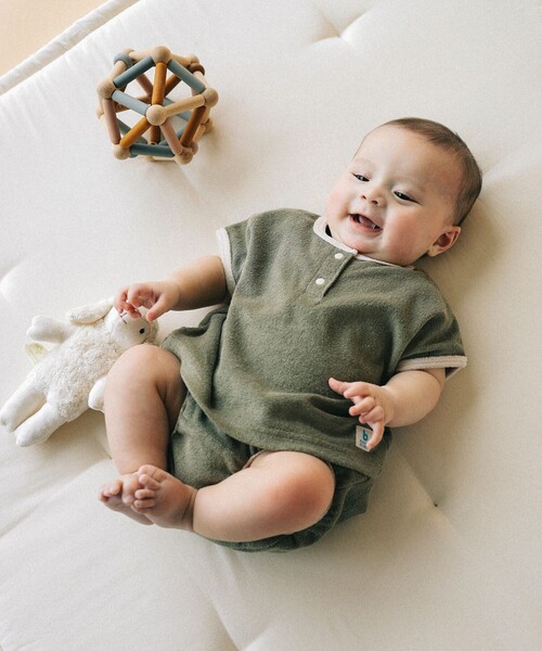 こども ビームス（コドモビームス）の「ベビー パイル ブルマ 2025（70～80cm）（その他パンツ・キッズ・オレンジ系その他4/グリーン系その他・70/80）」の15枚目の写真