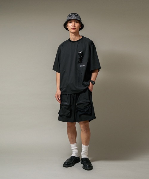 APPLEBUM（アップルバム）の「Bandana Bucket Hat（ハット・メンズ・ホワイト/ネイビー/ブラック・FREE）」の5枚目の写真
