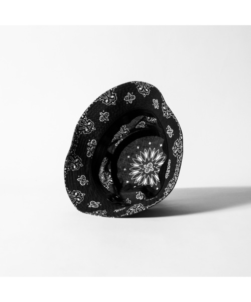 APPLEBUM（アップルバム）の「Bandana Bucket Hat（ハット・メンズ・ホワイト/ネイビー/ブラック・FREE）」の8枚目の写真