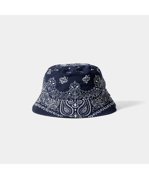 APPLEBUM（アップルバム）の「Bandana Bucket Hat（ハット・メンズ・ホワイト/ネイビー/ブラック・FREE）」の11枚目の写真