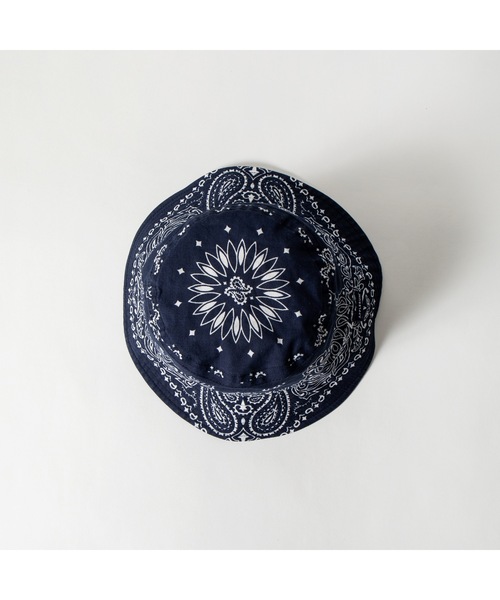 APPLEBUM（アップルバム）の「Bandana Bucket Hat（ハット・メンズ・ホワイト/ネイビー/ブラック・FREE）」の12枚目の写真