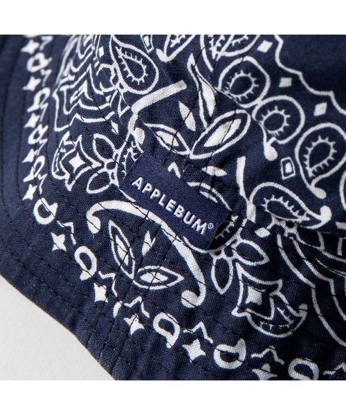 APPLEBUM（アップルバム）の「Bandana Bucket Hat（ハット・メンズ・ホワイト/ネイビー/ブラック・FREE）」の15枚目の写真