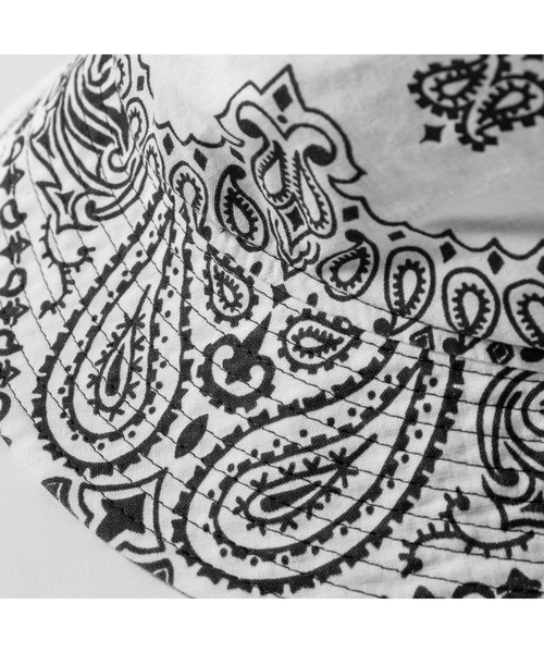 APPLEBUM（アップルバム）の「Bandana Bucket Hat（ハット・メンズ・ホワイト/ネイビー/ブラック・FREE）」の18枚目の写真