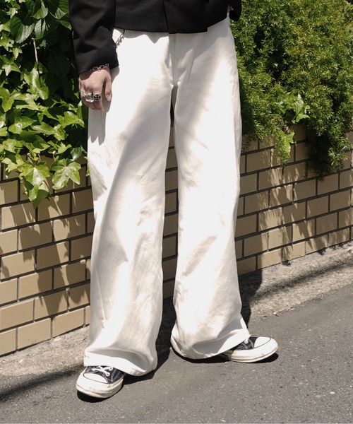 【最終価格❗️即日発送❗️】 Noen ノエン シンチバック バギージーンズ 美品 シンチバックバギージーンズ【セットアップ対応】（デニムパンツ