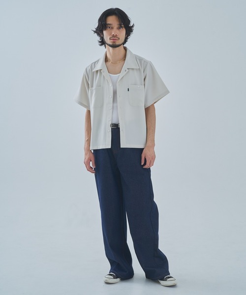 Noen(ノエン)の「シンチバックバギージーンズ【セットアップ対応】(デニムパンツ・メンズ・インディゴブルー/ホワイト/ブラック・SMALL/MEDIUM/LARGE)」の22枚目の写真