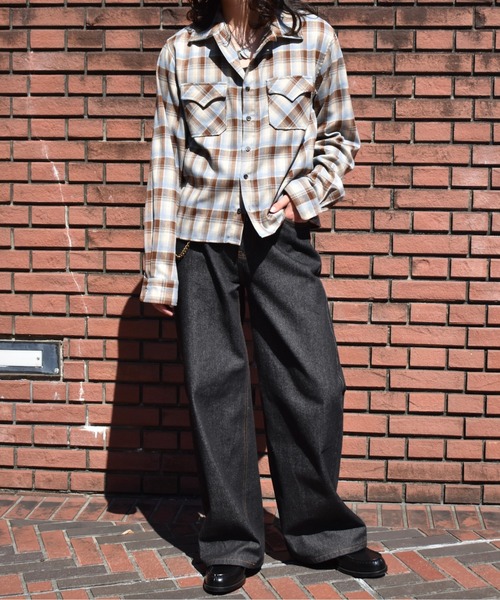 シンチバックバギージーンズ【セットアップ対応】（デニムパンツ