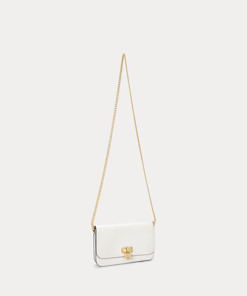 機能性◎*LAUREN RALPH LAUREN*レザーTanner チェーンウォレット セール】レザー ラージ Tanner チェーン ウォレット（財布