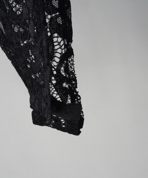 chuclla(チュクラ)の「総レース フレアスリーブボディスーツ chw25s032(その他トップス・レディース・ブラック・FREE)」の14枚目の写真