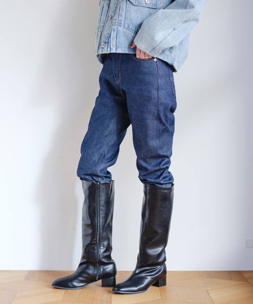 Levi's(リーバイス)の「Levi's/リーバイス 501(R) ジーンズ セルビッチ ダークインディゴ(デニムパンツ・レディース・ダークインディゴブルー・28inch/24inch/25inch/26inch/27inch/23inch)」の15枚目の写真