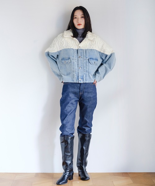 Levi's(リーバイス)の「Levi's/リーバイス 501(R) ジーンズ セルビッチ ダークインディゴ(デニムパンツ・レディース・ダークインディゴブルー・28inch/24inch/25inch/26inch/27inch/23inch)」の17枚目の写真