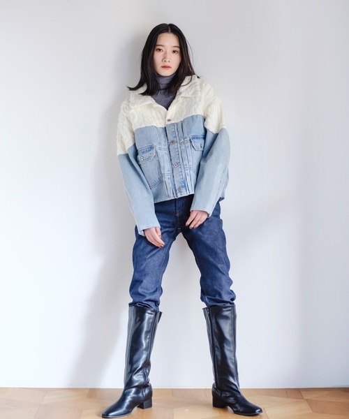 Levi's(リーバイス)の「Levi's/リーバイス 501(R) ジーンズ セルビッチ ダークインディゴ(デニムパンツ・レディース・ダークインディゴブルー・28inch/24inch/25inch/26inch/27inch/23inch)」の18枚目の写真