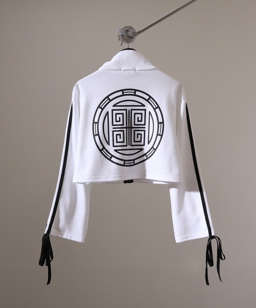 セール】China button full zip sweatshirt / チャイナ釦