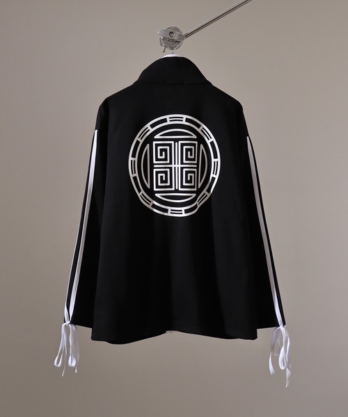 China button full zip sweatshirt / チャイナ釦 フルジップ