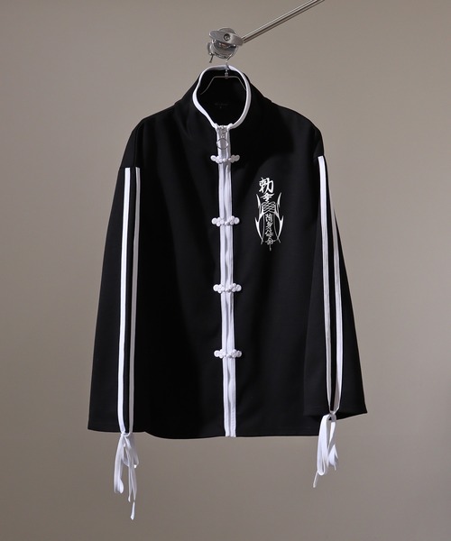 bike star（バイクスター）の「China button full zip sweatshirt / チャイナ釦 フルジップスウェットトレーナー unisex（スウェット・メンズ・ブラック系1/ホワイト系1/ブラック系2・S/F）」の15枚目の写真