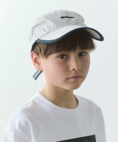 WILD THINGS(ワイルドシングス)の「【別注】<WILD THINGS>キャップ / キッズ(キャップ・キッズ・オフホワイト/グレー/イエロー・FREE(52-58cm))」の2枚目の写真