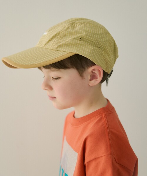 WILD THINGS(ワイルドシングス)の「【別注】<WILD THINGS>キャップ / キッズ(キャップ・キッズ・オフホワイト/グレー/イエロー・FREE(52-58cm))」の1枚目の写真