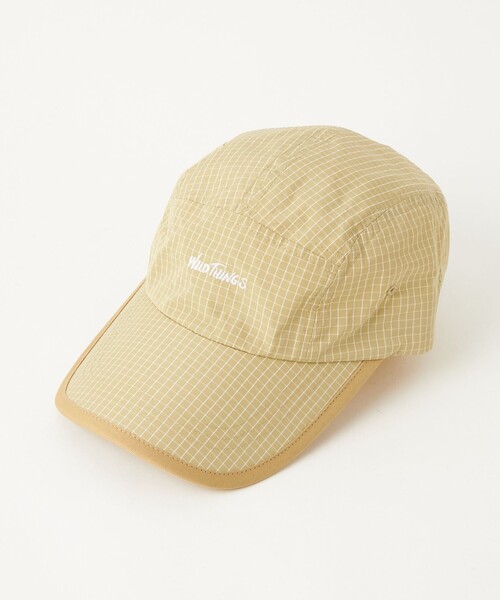 WILD THINGS(ワイルドシングス)の「【別注】<WILD THINGS>キャップ / キッズ(キャップ・キッズ・オフホワイト/グレー/イエロー・FREE(52-58cm))」の5枚目の写真