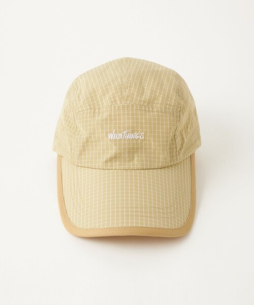 WILD THINGS(ワイルドシングス)の「【別注】<WILD THINGS>キャップ / キッズ(キャップ・キッズ・オフホワイト/グレー/イエロー・FREE(52-58cm))」の6枚目の写真