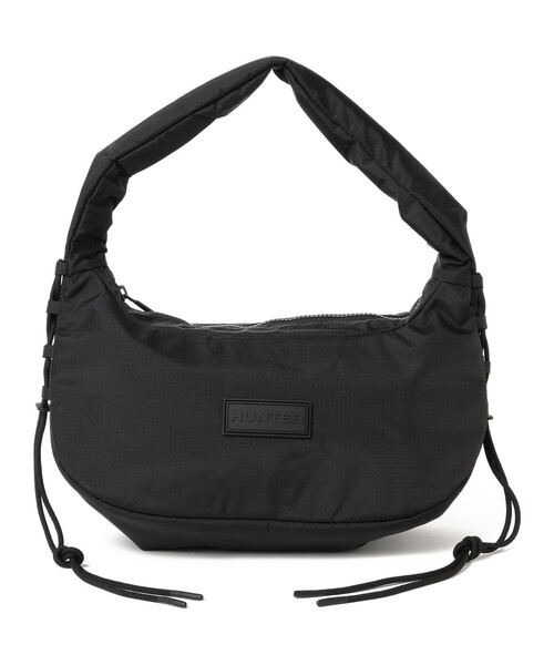 Ray BEAMS（レイビームス）の「【WEB限定】HUNTER / トラベル ホーボー シリング（トートバッグ・レディース・ライトブルー/ブラック/シルバー・ONE SIZE）」の2枚目の写真