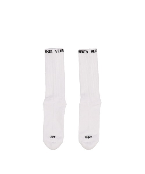 VETEMENTS◆ロゴ スポーツソックス VETEMENTS LOGO SOCK（ソックス/靴下）｜VETEMENTS（ヴェトモン