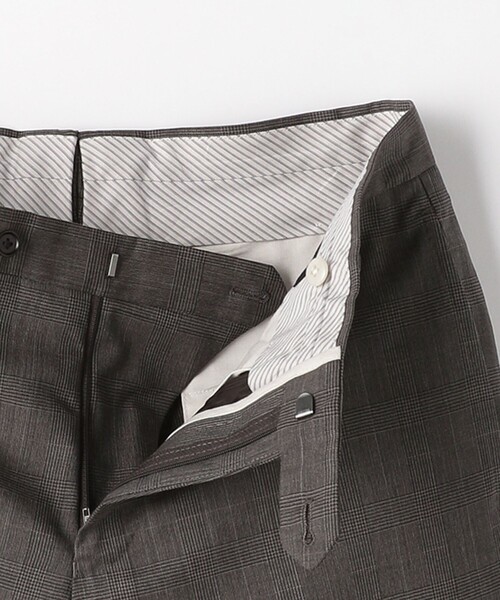 GREEN LABEL RELAXING パンツ スーツ グレンチェック 38 セール】GUABELLO グレンチェック CLD NP スーツパンツ（スーツ