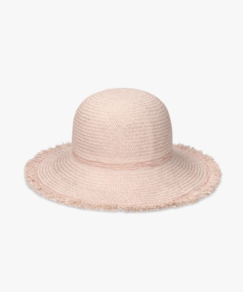 OVERRIDE（オーバーライド）の「OVERRIDE  LOG COL RAFFIA HAT / オーバーライド（ハット・レディース・ブルー/ピンク/マスタード・M/57.5cm）」の18枚目の写真