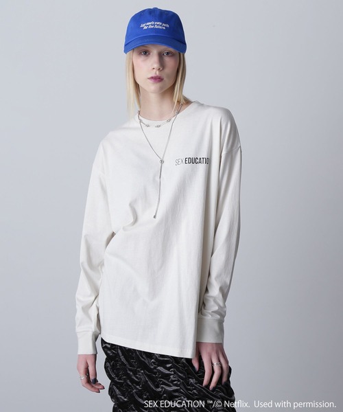 Netflix Series 'SEX EDUCATION' × ROSE BUD/PHOTO BACK PRINT