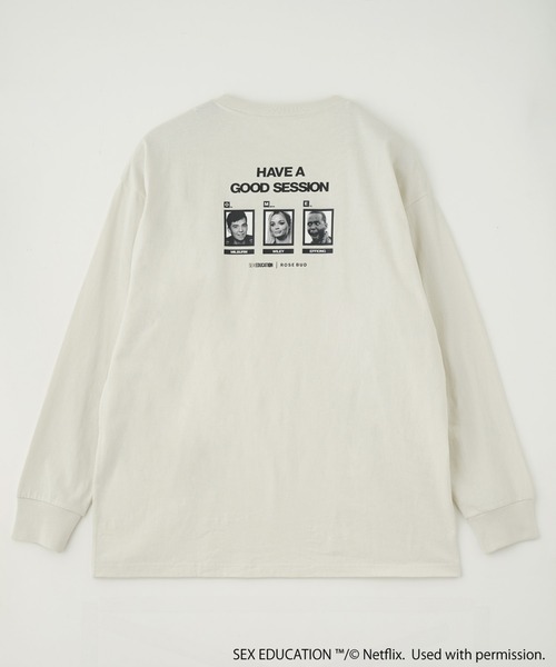 Netflix Series 'SEX EDUCATION' × ROSE BUD/PHOTO BACK PRINT