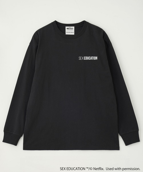 tシャツ Netflix Series ‘SEX EDUCATION’ × ROSE BUD/PHOTO BACK PRINT TEE レディース Netflix Series 'SEX EDUCATION' × ROSE BUD/PHOTO BACK PRINT
