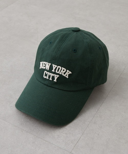 RAY CASSIN（レイカズン）の「NEWYORK CAP　/　ロゴキャップ（キャップ・レディース・ホワイト/グリーン/ピンク・FREE）」の21枚目の写真