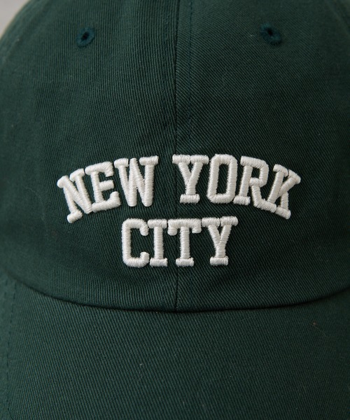 RAY CASSIN（レイカズン）の「NEWYORK CAP　/　ロゴキャップ（キャップ・レディース・ホワイト/グリーン/ピンク・FREE）」の13枚目の写真