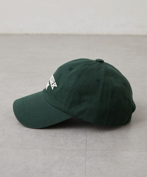 RAY CASSIN（レイカズン）の「NEWYORK CAP　/　ロゴキャップ（キャップ・レディース・ホワイト/グリーン/ピンク・FREE）」の4枚目の写真