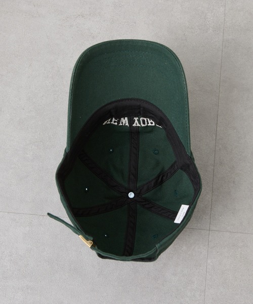 RAY CASSIN（レイカズン）の「NEWYORK CAP　/　ロゴキャップ（キャップ・レディース・ホワイト/グリーン/ピンク・FREE）」の8枚目の写真
