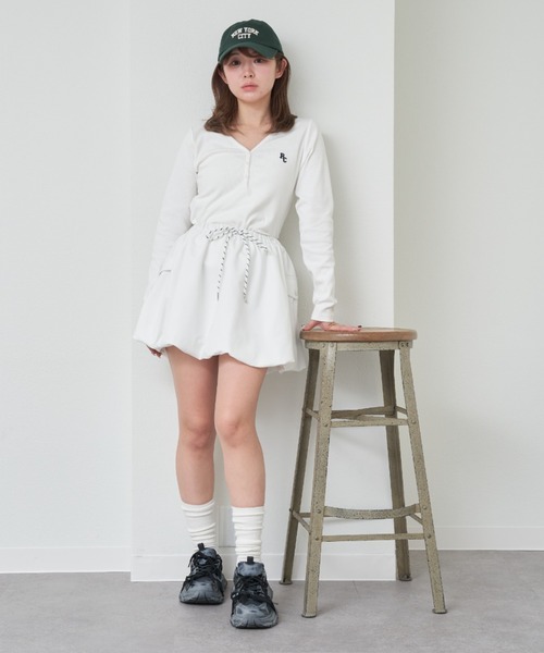 RAY CASSIN（レイカズン）の「NEWYORK CAP　/　ロゴキャップ（キャップ・レディース・ホワイト/グリーン/ピンク・FREE）」の17枚目の写真