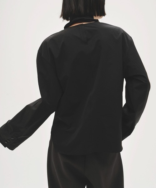 TODAYFUL(トゥデイフル)の「TODAYFUL Roundhem Tie Blouse(シャツ/ブラウス・レディース・ブラック/ベージュ/ブラウン・FREE)」の10枚目の写真
