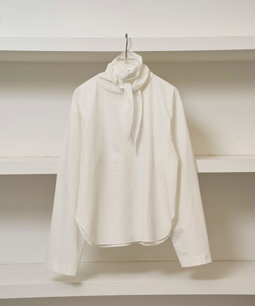 TODAYFUL(トゥデイフル)の「TODAYFUL Roundhem Tie Blouse(シャツ/ブラウス・レディース・ブラック/ベージュ/ブラウン・FREE)」の16枚目の写真