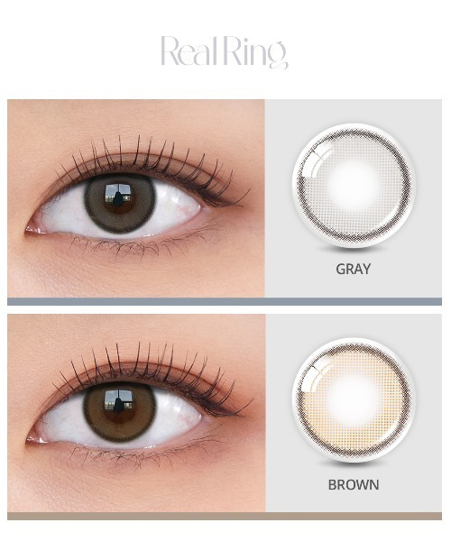 OLENS（オーレンズ）の「OLENS Real Ring 1day グレー（10枚入り）（コンタクトレンズ・カラコン・レディース・グレー・-5.50/-6.00/-6.50/-7.00/-7.50/-8.00/-3.75/-4.00/-4.25/-4.50/-4.75/-5.00/-1.75/-2.25/-2.50/-2.75/-3.25/-3.50/±0.00/-0.50/-1.00/-1.25/-1.50/-3.00/-2.00）」の6枚目の写真