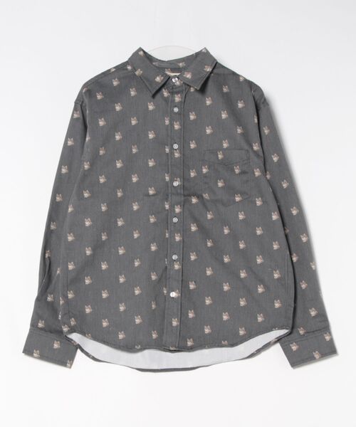 CORISCO(コリスコ)の「ツイル アニマル柄シャツ(M1)(シャツ/ブラウス・メンズ・その他1/その他2/その他3・MEDIUM/LARGE/X-LARGE)」の7枚目の写真