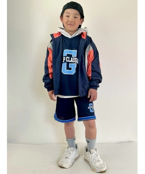 セール】カラーブロック ウィンドブレーカー (キッズ)（ナイロン