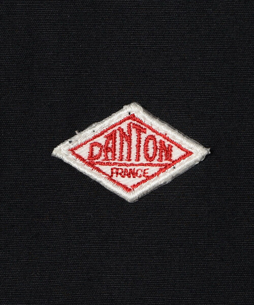 DANTON(ダントン)の「DANTON | コットンリネンダンプ カラーレスジャケット WOMEN(ノーカラージャケット・レディース・オフホワイト/ダークネイビー・36)」の8枚目の写真